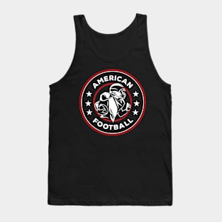 American Star Football Player Tank Top